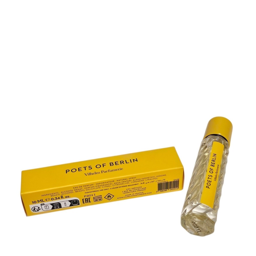 Vilhelm Parfumerie Poets of Berlin 0.34 fl oz/10 mL Travel Spray Cologne - Picture 8 of 10